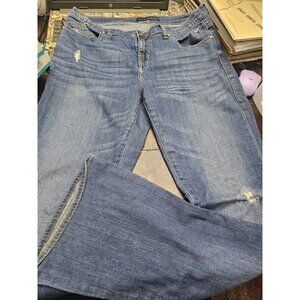 Rock & Republic Kasandra Bootcut Jeans Blue Women's Size 12 Stretchy